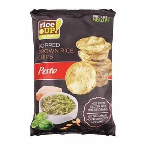 Chipsy ryżowe, pesto, 60 g, RICE UP